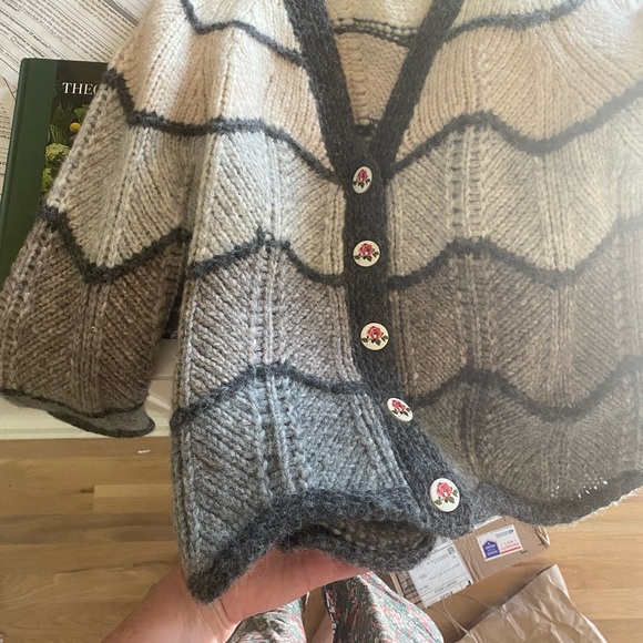 LoveShackFancy Rare Deena Cardigan L - Picture 10 of 11